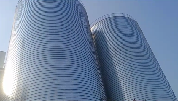 武进2座混凝土高架卷板仓