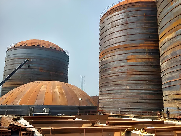 武进焦粉钢板仓